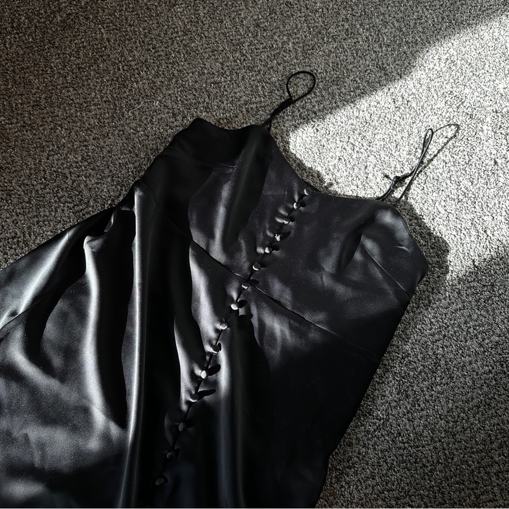 Urban Outfitters Black Slip Dress